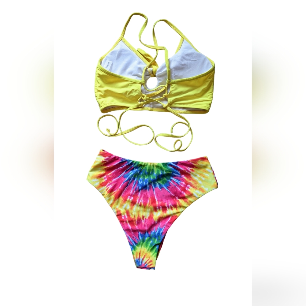 Shein Tie Dye Bikini - Picture 2 of 4